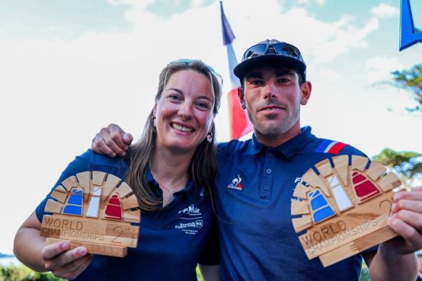 Tim y Alo�se se llevan la plata en Nacra 17