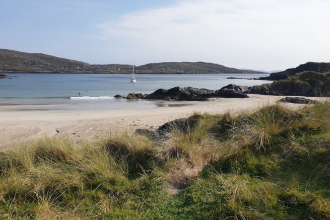 La playa de Derrynane, un fondeadero perfecto en Irlanda