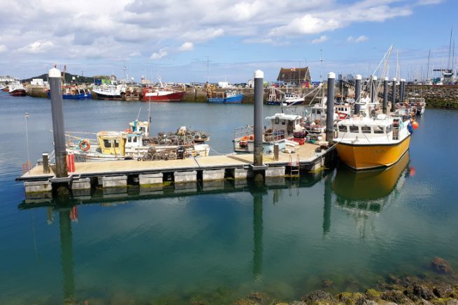 Puerto pesquero de Howth, Irlanda