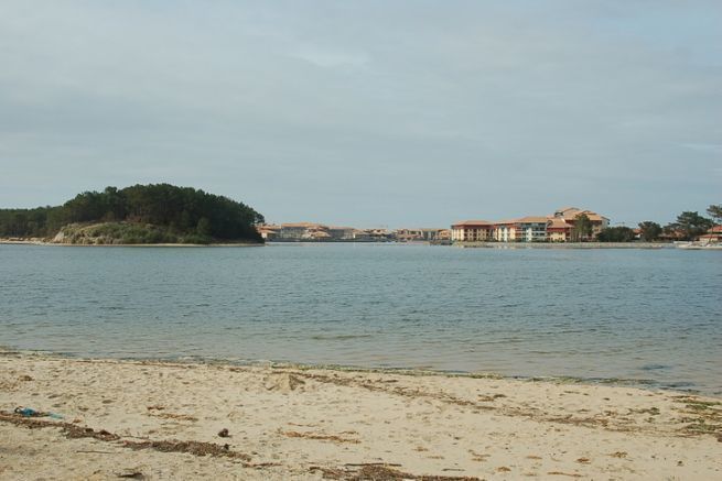 El lago marino del Port d'Albret