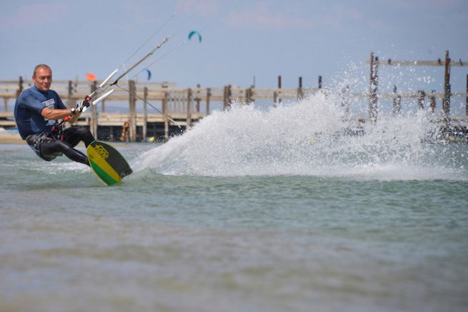 Chris Ballois, nuevo rcord mundial de velocidad en kitesurf