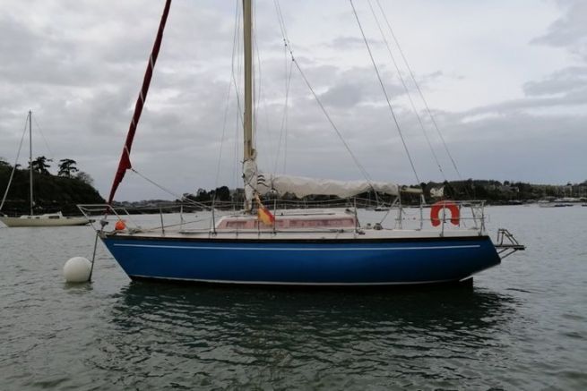 Mayaguana ahora está bien resguardada en su fondeadero en el río Rance