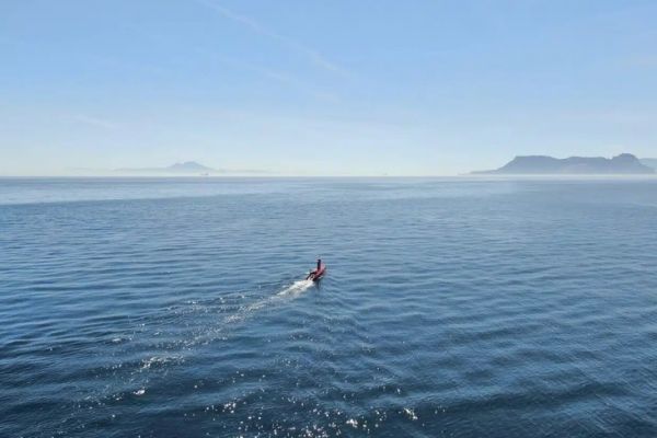 El DriX O-16 pas� Gibraltar de forma completamente aut�noma y sin tripulaci�n