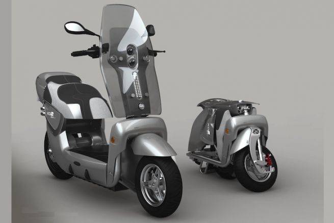 El scooter elctrico plegable XOR