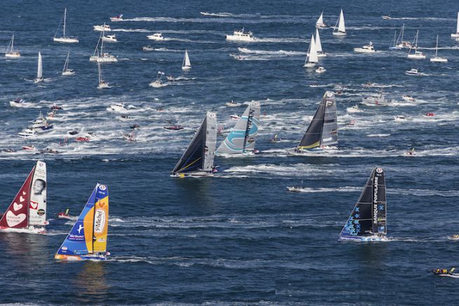 Salida de la Vendée Globe 2016